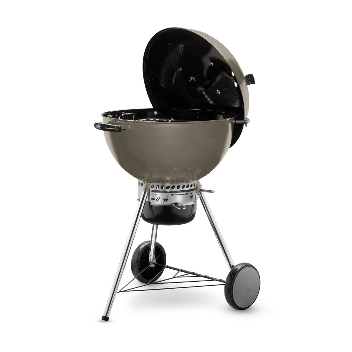 Weber Master Touch GBS C-5750 57cm Charcoal BBQ - Smoke Grey - Free Weber Rapidfire Chimney Charcoal Starter Set Included - Image 2