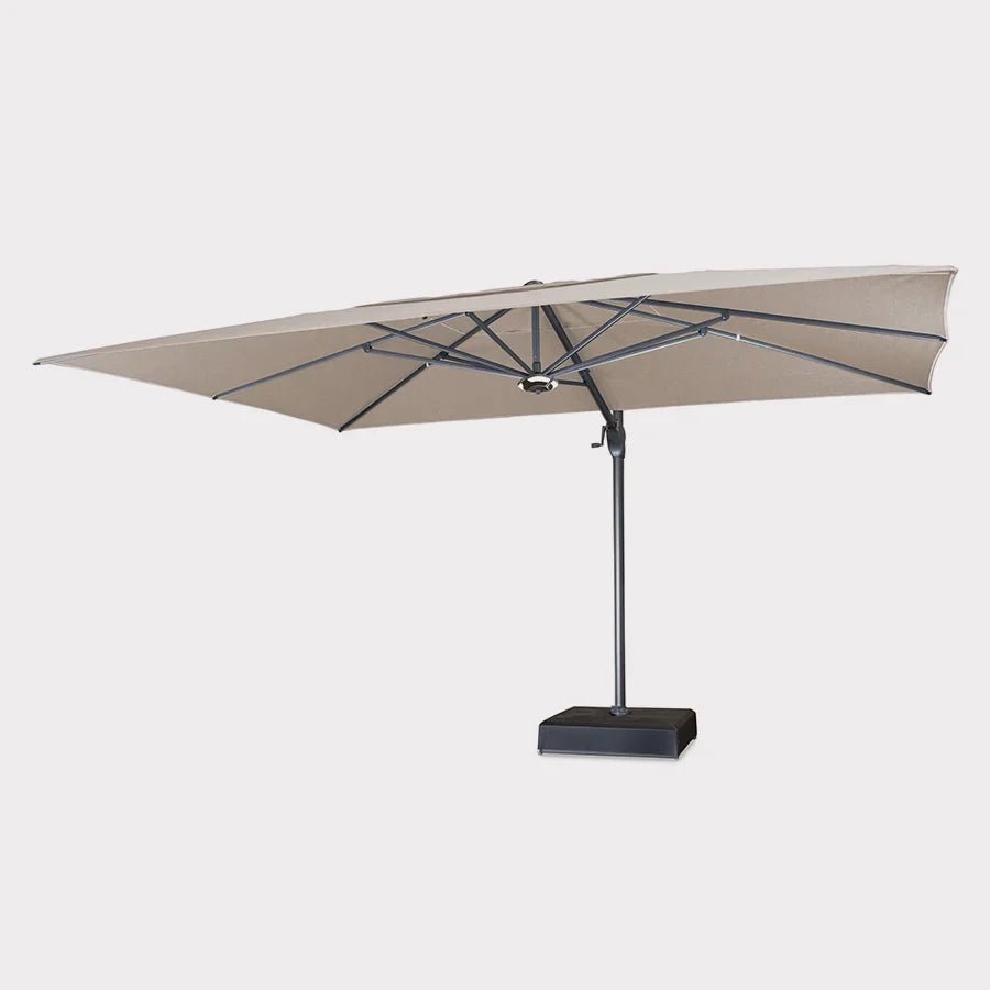 4x3m Large Free Arm Garden Parasol