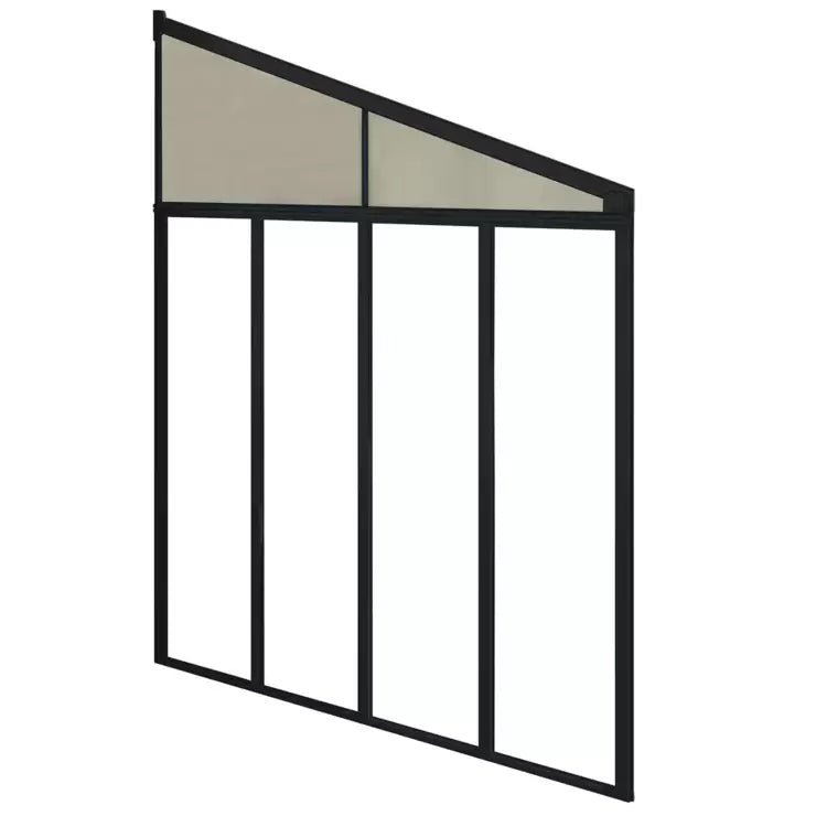 Palram Canopia Feria 3 SideWall Patio Cover, Grey - Image 3