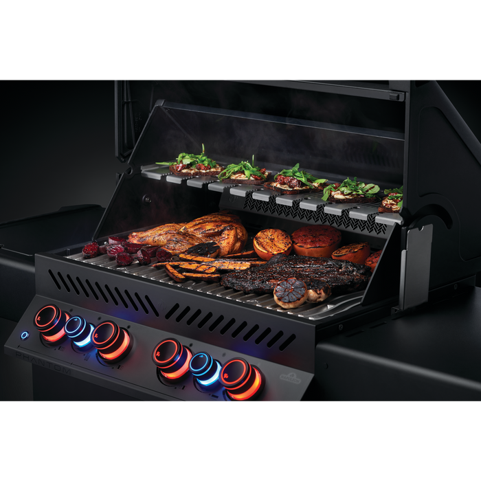 Napoleon PHANTOM Prestige 500 RSIB Gas BBQ with Infrared Side & Rear Burners | FREE Cover & Rotisserie - Image 10
