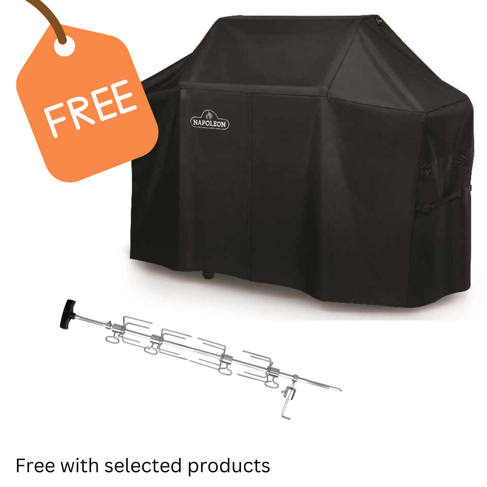 Napoleon PHANTOM Prestige 500 RSIB Gas BBQ with Infrared Side & Rear Burners | FREE Cover & Rotisserie - Image 2