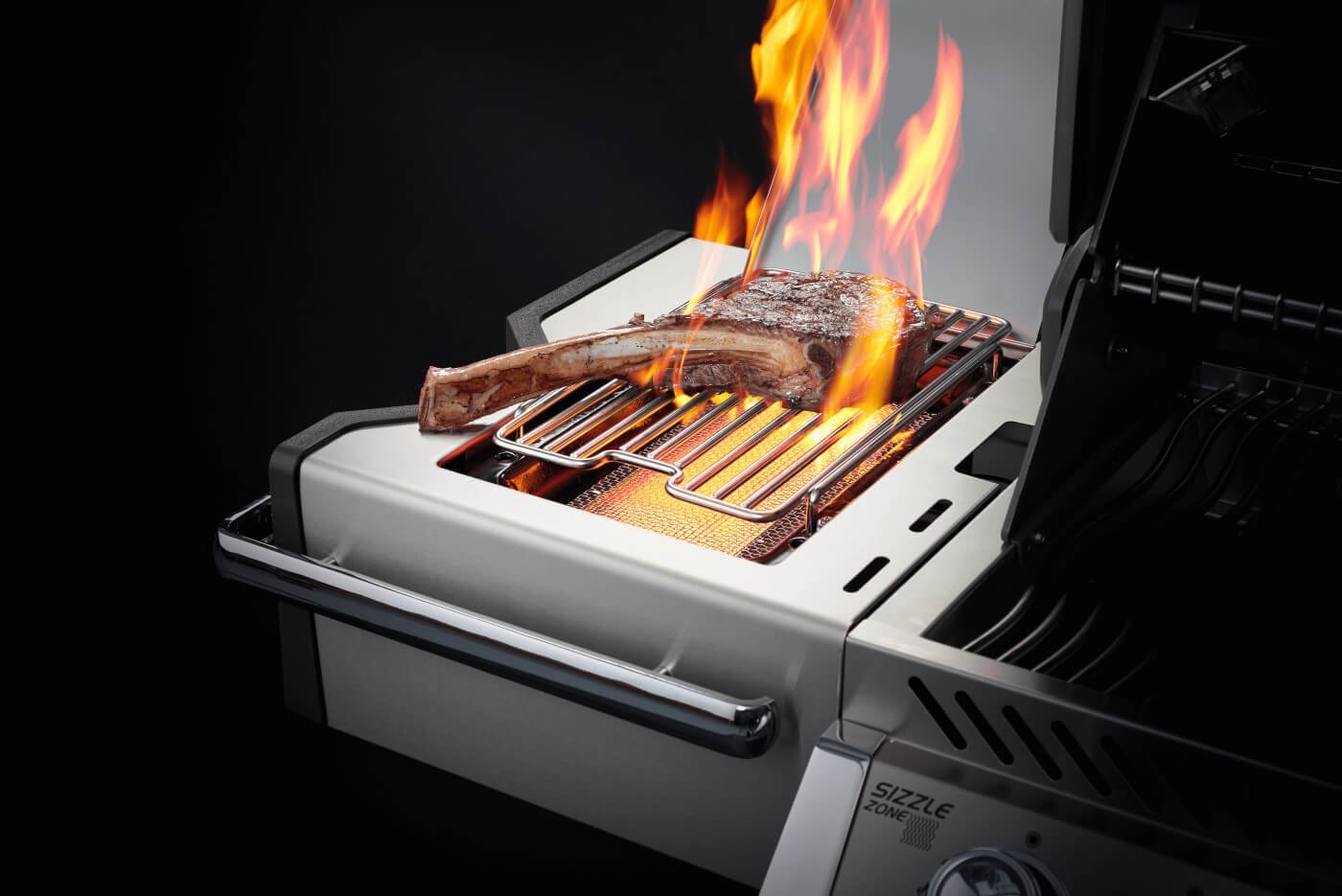 Napoleon Prestige PRO 500 Gas BBQ RSBI PRO500RSIBPSS-3-GB - Free Rotisserie - Image 10