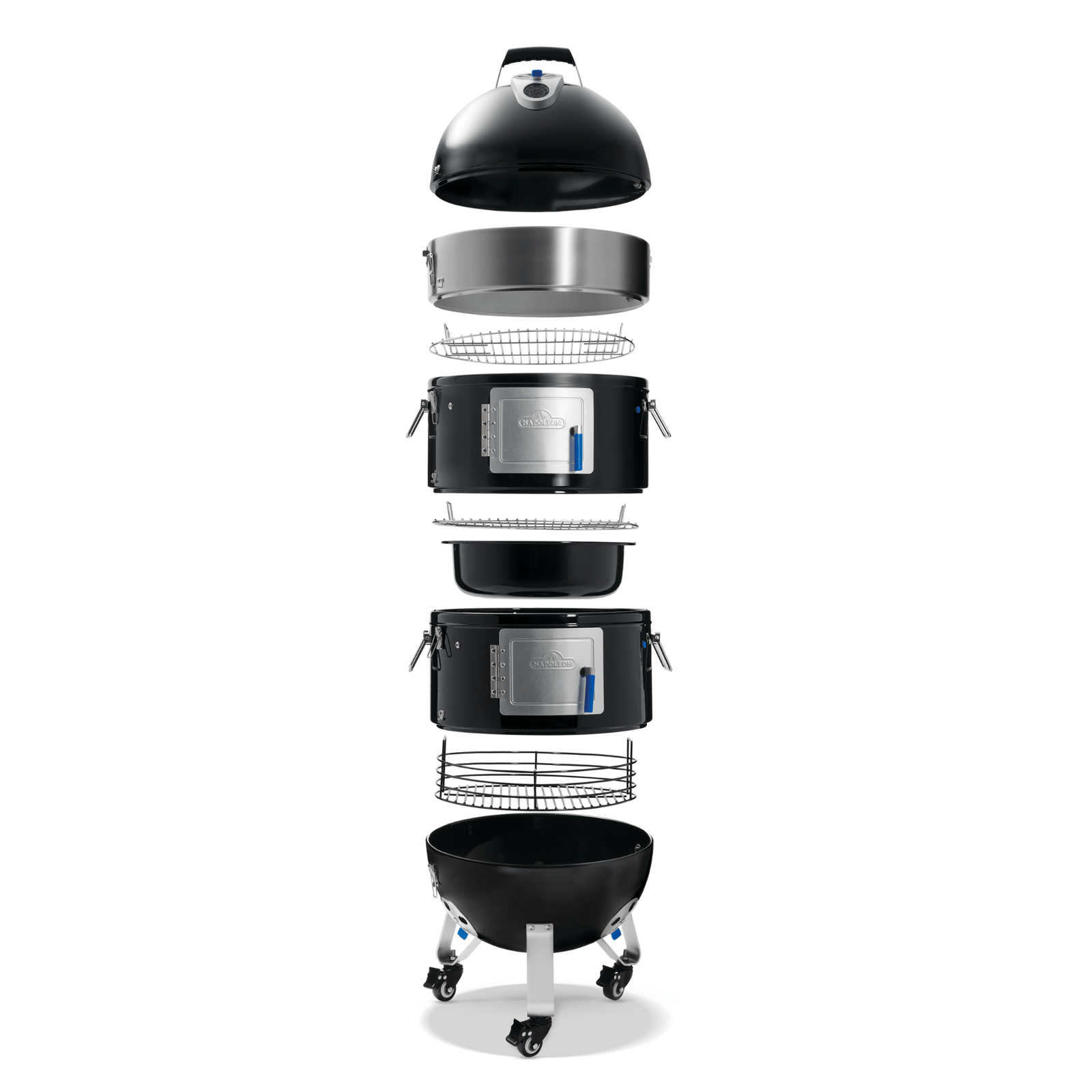 Napoleon Apollo 18" AS18K Charcoal Grill and Water Smoker - Image 3