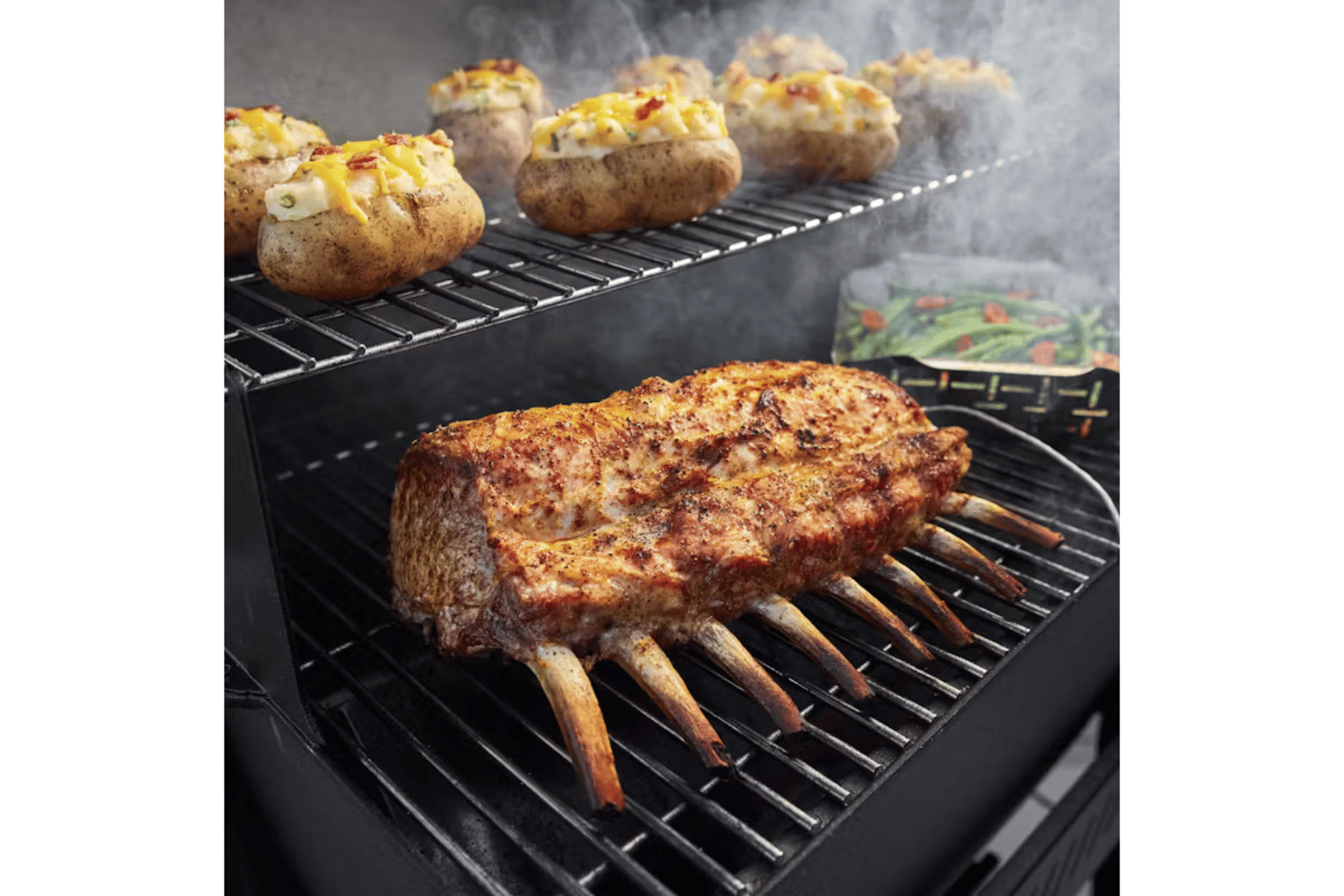 Weber Searwood XL 600 Wood Pellet BBQ Smoker - Image 13