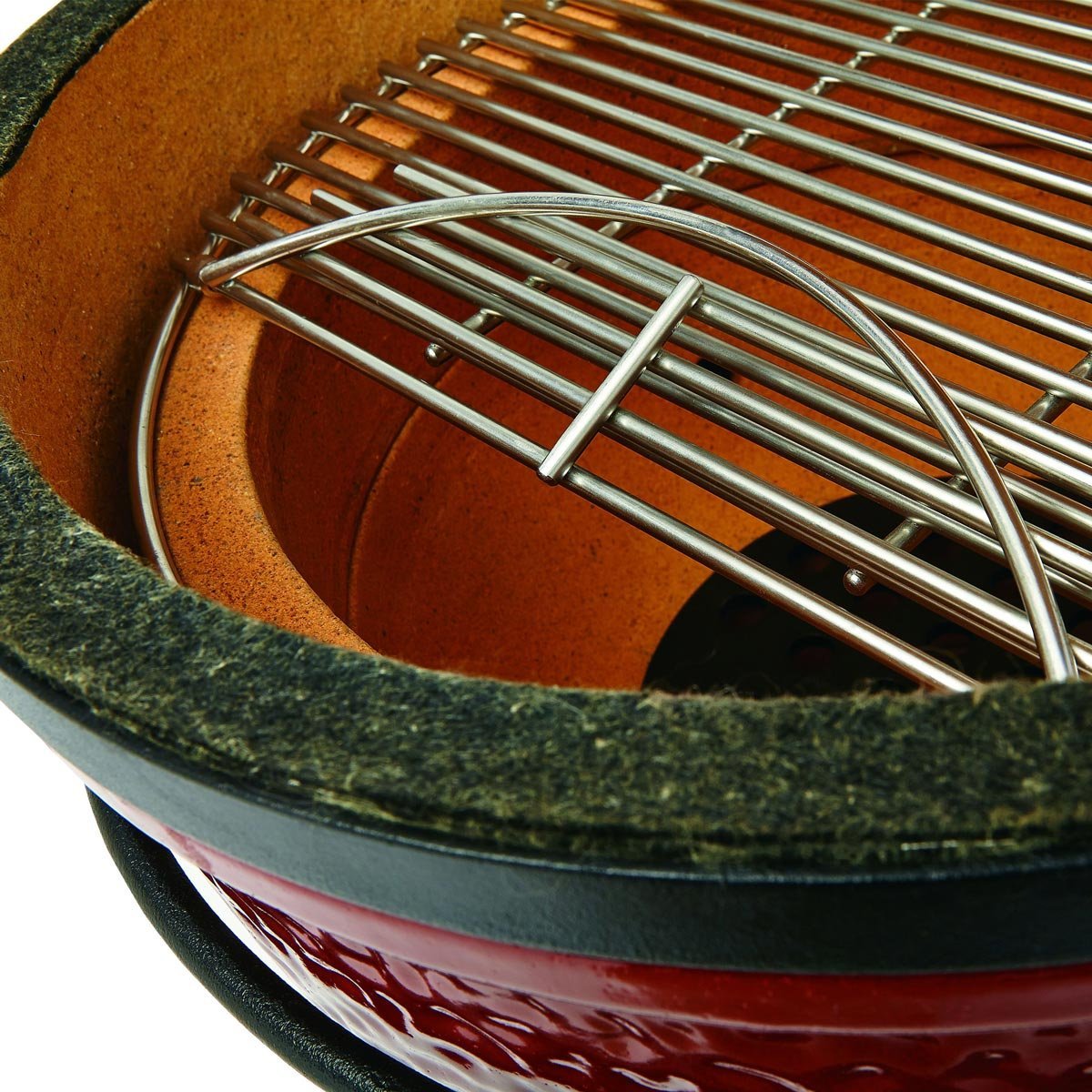 Kamado Joe "Joe Jr." Charcoal BBQ Grill Smoker with Elements Pack - Image 4