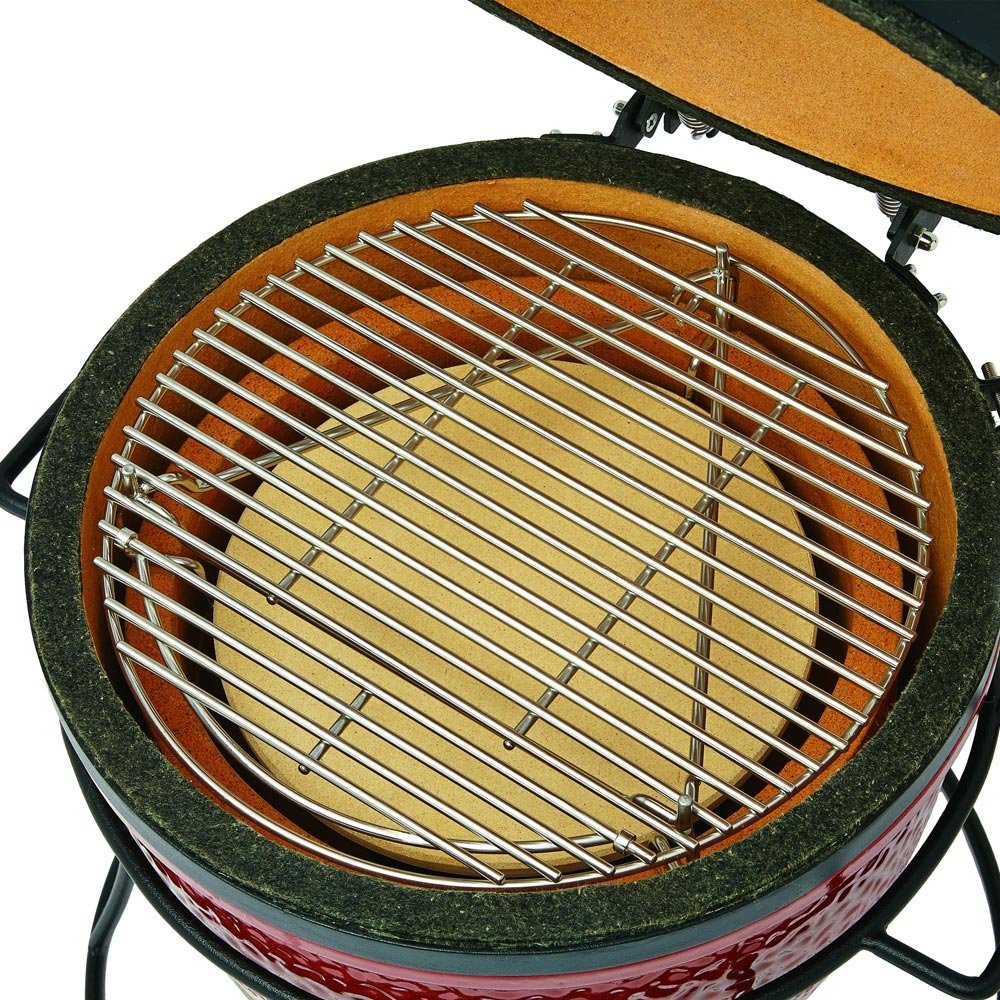 Kamado Joe "Joe Jr." Charcoal BBQ Grill Smoker with Elements Pack - Image 3