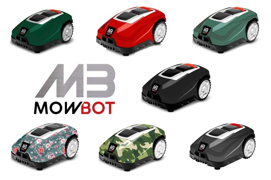 Cobra Mowbot 1200 Robotic Lawn Mower - Metallic Red