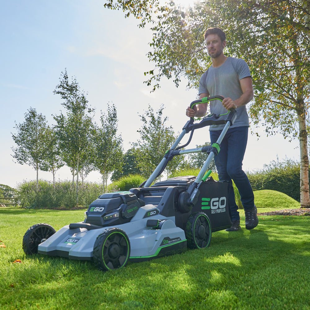 EGO Power+ LM2135E-SP 56V Poly Deck Variable Speed Cordless Lawn Mower (with 7.5Ah Battery & Rapid Charger)