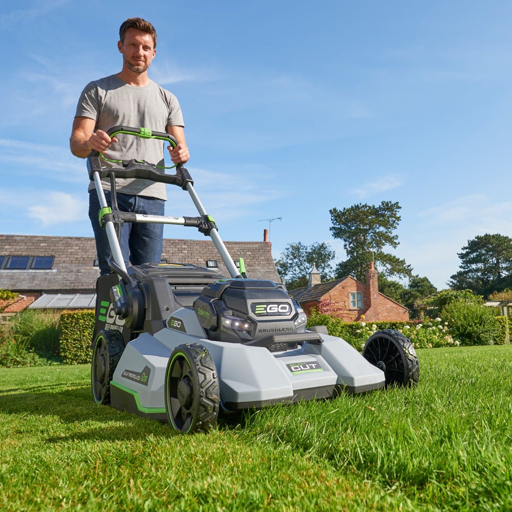 EGO Power+ LM2135E-SP 56V Poly Deck Variable Speed Cordless Lawn Mower (with 7.5Ah Battery & Rapid Charger)