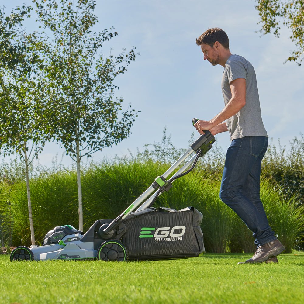 EGO Power+ LM2135E-SP 56V Poly Deck Variable Speed Cordless Lawn Mower (with 7.5Ah Battery & Rapid Charger)