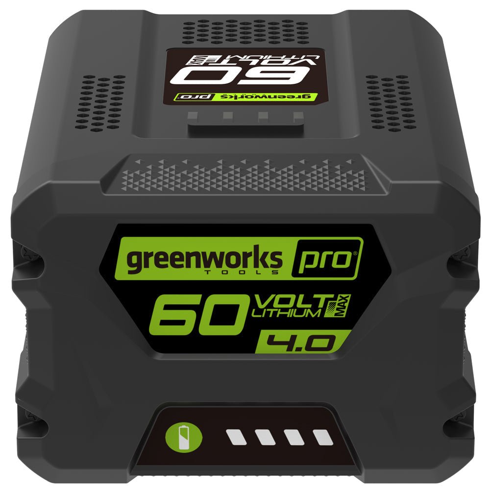 GreenWorks Pro GD60BCBK4 60V Cordless Brush Cutter (with 4Ah Battery & 2A Charger)