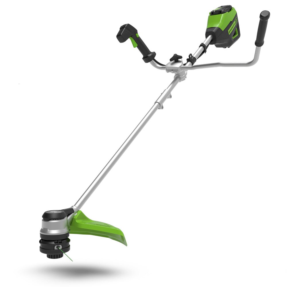 GreenWorks Pro GD60BCBK4 60V Cordless Brush Cutter (with 4Ah Battery & 2A Charger)