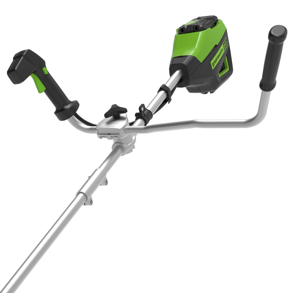 GreenWorks Pro GD60BCBK4 60V Cordless Brush Cutter (with 4Ah Battery & 2A Charger)